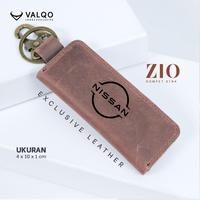 Gambar ZIO Gantungan Kunci Dompet STNK Mobil Motor Kulit Mini - Cokelat CH, Polos dari Killua Adventure undefined 4 Tokopedia