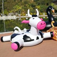 Gambar 2022 Swimming Ring Inflatable Ride on Cow Floating Row Boat Adult dari GRAND PIX undefined 2 Tokopedia