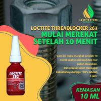 Gambar LEM BAUT PERMANEN LOCTITE 263 10ML UNTUK BAUT TERKONTAMINASI murah dari ndndndm undefined 3 Tokopedia