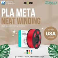 Gambar SUNLU 3D Filament PLA Meta Neat Winding High Speed Printing Durable - Black dari flomart_ undefined 1 Tokopedia