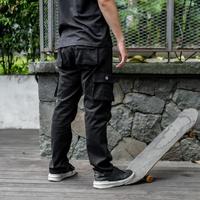 Gambar Celana Panjang Cargo Pria Long Cargo Pants Original Bapin Bahan Katun Kanvas Premium - Cream, S(27-28) dari Dua Busana undefined 4 Tokopedia