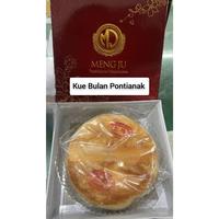 Gambar Kue Bulan MENG JU / Moon cake Pontianak / Tong Chiu Pia / Lapia MENGJU Asli Pontianak / La pia / Tiong Chiu Gwee Piah / Guek Pia / Traditional Mooncake Khas Kalbar - Tausa 1 Pcs + Gojin 1 Pcs dari Kalbarshop Pontianak undefined 4 Tokopedia