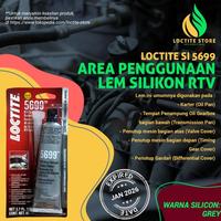 Gambar LEM SILIKON GASKET RTV UNTUK PAKING DAN RADIATOR LOCTITE SI 5699 80ML murah dari ndndndm undefined 2 Tokopedia