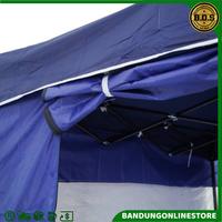 Gambar Tenda Bazar 3 x 2 Meter Dengan Tutup Soleil Tenda Gazebo Lipat Dengan Sidewall Tenda Jualan Tertutup Biru dari BandungOnlineStore_NEW undefined 4 Tokopedia