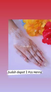 Gambar Henna Instan/Henna Tatto /Order 2 PCS kanan Kiri dari darojatulstore undefined 5 Tokopedia