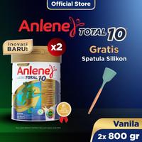 Gambar READY!! Anlene Total 10 Susu Bubuk Dewasa Vanila 2x800g-Free Gift - Spatula Silikon dari Malki_Sh0p undefined 2 Tokopedia