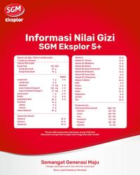 Gambar Sgm Eksplor Sekolah 5+ 900gr - Vanila dari Mitra Belanja Shop Kenten undefined 2 Tokopedia