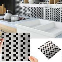 Gambar 10 Pcs Peel and Stick Metal Backsplash For Kitchen Bathroom Self Adhesive Removeable Stick For Home Decor dari Yasha Assault undefined 1 Tokopedia