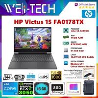 Gambar HP Victus Gaming 15-FA0161TX i5-12450H 16G 512GB RTX3050 15.6" W11 OHS - FA0161TX-SILVER, 16GB RAM dari We Itech undefined 1 Tokopedia