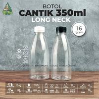 Gambar Botol Cantik 350 ml EKONOMIS - Botol Plastik Valencia Ayu Geulis 350ml dari Gudeg Yu Nap Online undefined 1 Tokopedia
