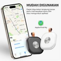Gambar Apple Smart Tracker Airtag Finder Bluetooth 5.1 GPS Tracker Mini dengan Baterai Tahan Lama & Anti-Penguntitan untuk iOS, iPad, Pod Touch, dan Mac - Model Kotak, Hitam dari LuxHM Official Store undefined 5 Tokopedia