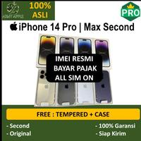 Gambar Second iPhone 14 Pro / 14 Max 128GB 256GB 512GB 1TB Bekas Mulus seken - 14 Pro Max, 1TB BC dari armyapple undefined 1 Tokopedia