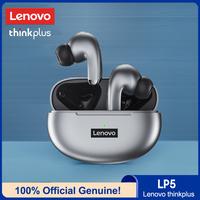 Gambar Lenovo Thinkplus LP5 TWS Bluetooth Earphones 9D Stereo Wireless Earbuds IPX5 Waterproof Headset Headphone V5.0 - Putih dari Transformers Audio Store undefined 1 Tokopedia
