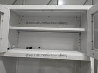Gambar Rak Lemari dapur makan 3 pintu kitchen set besi anti rayap lembab BANDUNG dari Venus Furniture Bandung undefined 4 Tokopedia