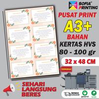 Gambar Cetak Print Digital A3+ Murah | HVS 80 & 100 gsm | 1 Sisi / 2 Sisi dari Sofia Printing Digital undefined 1 Tokopedia