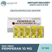 Gambar Primperan 10 mg 10 Tablet / Obat Mual Dan Muntah dari Apotekmandjurofficial undefined 1 Tokopedia