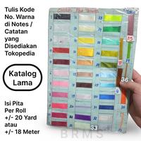 Gambar Pita Satin / Pita Saten / Satin Silk Ribbon Premium Per Roll - 1.1/2" (3,81cm) dari Benang Rajut Murah Surabaya undefined 3 Tokopedia