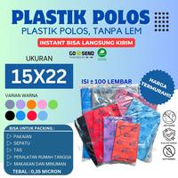 Gambar Kantong plastik HD tanpa plong 15x22 isi 100 lembar/ plastik packing - Biru dari Motoplast undefined 1 Tokopedia
