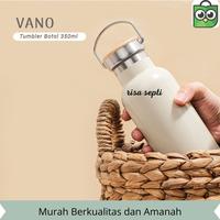 Gambar Vano - Tumbler Vacuum Insulated Bottle 350ml Tahan Panas Dingin dengan Handle TATARUMA dari risa septi undefined 2 Tokopedia