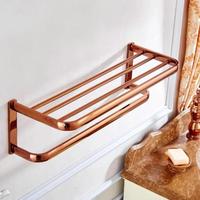 Gambar Bigsale Rose Gold Bath Towel Rack Towe Shelf Towel Holder Bathroom dari Aksara S44 undefined 1 Tokopedia