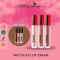 Gambar OMG glam MATTE lip CREAM 3.5g - 01 dari Unnie kosmetik undefined 1 Tokopedia