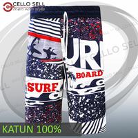 Gambar celana pendek pria katun printing distro Quality dari CelloSell undefined 3 Tokopedia