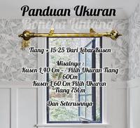 Gambar Besi Gorden Fullset - Rel Korden - Batang gorden- Tiang Gorden Fullset - COKTU MINIMALIS, 1.2 METER dari Boneka Lintang undefined 3 Tokopedia