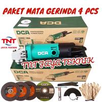 Gambar DCA ASM02-100A MESIN GURINDA TANGAN 4 INCH DCA / GERINDA TANGAN 4" DCA ASM 02 -100A / GURINDA 4" DCA dari TNT JAYA TEKNIK undefined 2 Tokopedia