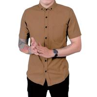 Gambar Kemeja Polos Pria Lengan Pendek Poplin Vol.01 dari Zerofive_id undefined 2 Tokopedia