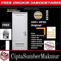 Gambar PINTU KAMAR MANDI UPVC / PINTU UPVC PREMIUM uk 70x195cm - MINIMALIS, BUKA KANAN dari CiptaSumberMakmur undefined 3 Tokopedia
