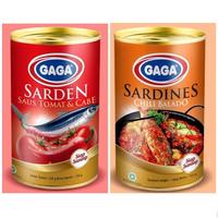 Gambar GAGA SARDEN SAUS TOMAT | CHILI BALADO NETTO 155 GR | 425 GR - 425 gr dari Toko Snack Sembako Krisna Jaya undefined 1 Tokopedia