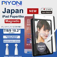 Gambar Piyoni Magnetic iPad  Paperlike 10.2 inch,Kent Paper Screen Protector - Compatible with iPad 10.2 (2021/20/19) - Removable & Reusable Matte Film - Reduces Pencil Tip Wear - Paperlike, iPad 7/8/9 Gen dari Piyoni undefined 1 Tokopedia