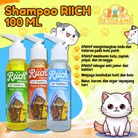 Gambar Shampoo Riich 100 ml | Shampo Kucing Anti Kutu Jamur Menghaluskan dan Melembutkan Bulu Riich Shampoo Premium Sampo 100 ml - RIICH Anti JAMUR, Shampoo dari Peto kame undefined 2 Tokopedia