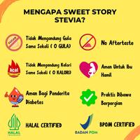 Gambar Sweet Story Stevia Cair 15 ML Pemanis Alami Pengganti Gula 0 KALORI 0 GULA (BPOM dan HALAL) - 1pcs dari BIGDREAMSTOREE undefined 5 Tokopedia