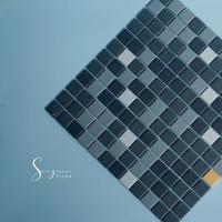 Gambar Mosaic SinGres Type Blue Star Mini Square Matte - Backsplash Tile Dapur Biru Matt Motif Mix Keramik Dinding Dapur Keramik Kitchen Set dari Home Of Ideas undefined 4 Tokopedia