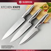 Gambar SUBRON Kitchen Chef Knife Stainless Steel 28 cm 30 cm 32 cm - 32 cm - 30 cm dari TASHIEN undefined 1 Tokopedia