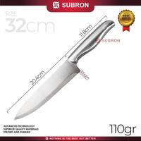 Gambar SUBRON Kitchen Chef Knife Stainless Steel 28 cm 30 cm 32 cm - 32 cm - 30 cm dari TASHIEN undefined 5 Tokopedia