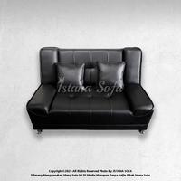 Gambar Sofabed / Sofa bed Alpha Mini (ukuran kecil) Ruang Tamu Minimalis - cokelat tua dari IstanaSofa undefined 1 Tokopedia