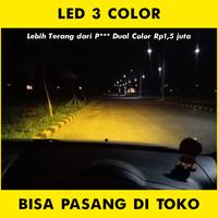 Gambar Foglamp LED 3 Warna Toyota Kijang Innova Reborn Land Cruiser Prado J150 Facelift NAV1 Raize Rush Sienta Vios Gen 2 3 Yaris H8 H11 H16 (Fog Lamp Lampu Kabut Mobil Tri Color Colour LC150 Venturer VX150 150) - H8 H11 H16, Tanpa Pasang dari LEMANSLED - AES DIKAM PRO7 UPS VINYX undefined 1 Tokopedia