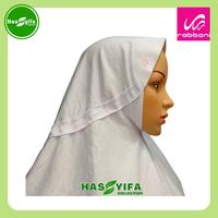 Gambar Kerudung Instant Rabbani Anak Sekolah Innova Lx Putih - M dari Hassyifa Collection undefined 5 Tokopedia