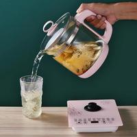 Gambar Multifunctional Mini Electric Cup for Home Use Fully Automatic Kettle Health Pot Glass Tea Maker Teapot Kitchen Appliances dari Iridescent Pulse undefined 5 Tokopedia