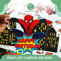 Gambar Cetak Kertas AC 260 Gsm / Art Carton 260 Gr Ukuran A3 + Potong Bentuk - non laminating, 1 sisi dari Bursa Cetak undefined 1 Tokopedia
