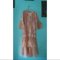 Gambar [Preloved] Gamis Brukat/ Dress dari dazzlop undefined 1 Tokopedia
