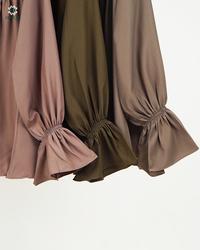 Gambar Alin Blouse Hannah By Haiqa - Atasan Wanita Muslim Casual Lengan Panjang - Blouse - Latte, S|M dari haiqaofficial undefined 5 Tokopedia