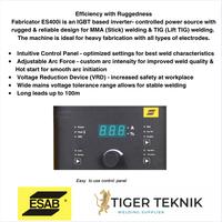 Gambar ESAB Fabricator ES400i MMA ARC  TIG Gouging / Mesin Las 400a dari tigerteknik undefined 4 Tokopedia