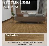 Gambar Lantai SPC 5,5mm YOURA @2,196 - cocoa brown dari Master Jaya Flooring undefined 1 Tokopedia
