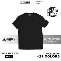 Gambar KAOS POLOS PREMIUM COTTON COMBED | PAKET GROSIR LENGAN PENDEK XS-L - PINK, L dari DFRCOLLECTION undefined 1 Tokopedia