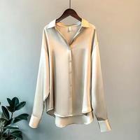 Gambar Kemeja Polos Wanita Lengan Panjang Satin Silk Big Size Ukuran S M L XL XXL XXXL XXXXL 4XL 2XL 3XL 5XL 2L 3L 4L 5L Kemeja Basic Jumbo Atasan Big Size Oversize Kasual Kantor Pesta - white, M dari O L I V I A undefined 1 Tokopedia