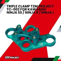 Gambar Triple Clamp TC-002 Silver Anodize for Kawasaki Ninja SS/Ninja RR - Silver dari TZM Project Center undefined 5 Tokopedia
