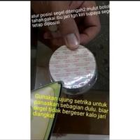 Gambar Segel Aluminium Foil Untuk Botol PET 42 mm - 10 pack(1k pcs) dari Toko Segel Aluminium undefined 4 Tokopedia